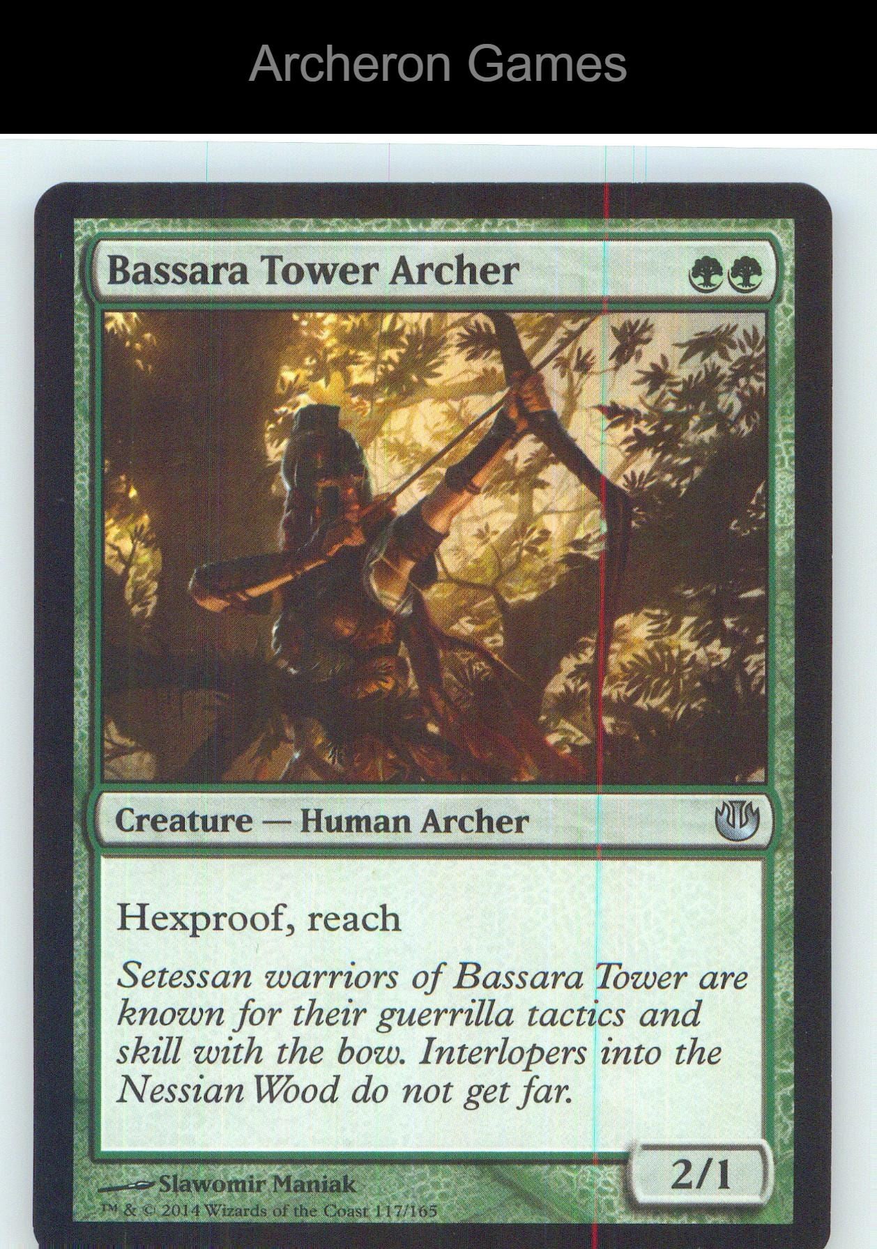 Bassara Tower Archer JOU 117 UC MTG Card NM/EX+