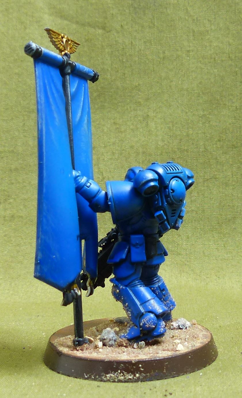 Ancient painted - Space Marines - Warhammer 40K #6TK