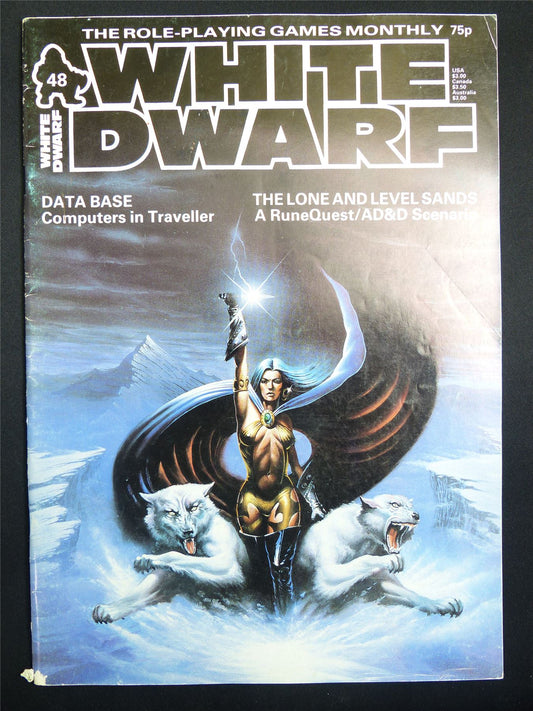 Vintage White Dwarf #48 OOP - Warhammer Magazine #L0