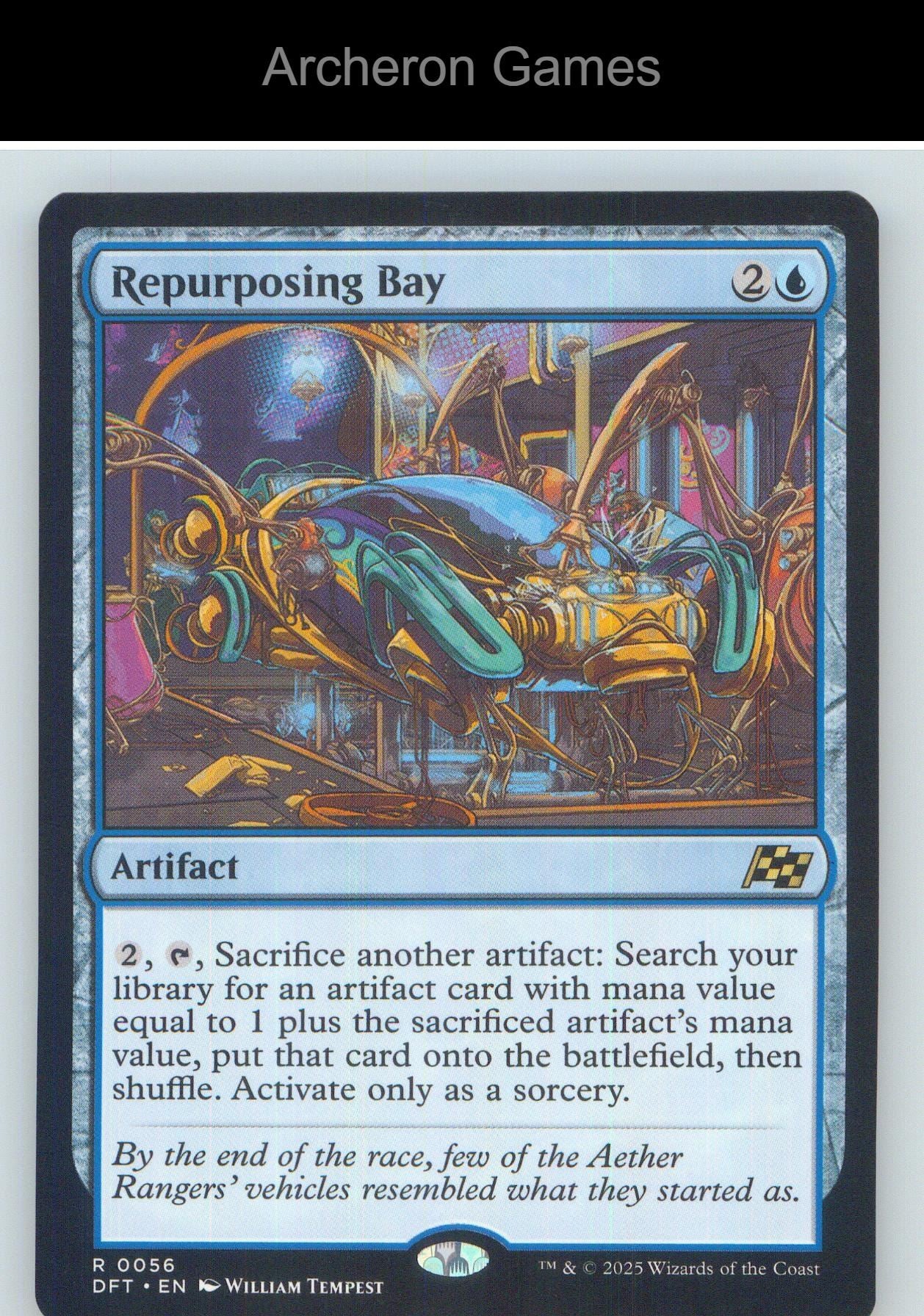 Repurposing Bay DFT 56 R MTG Card NM/EX+