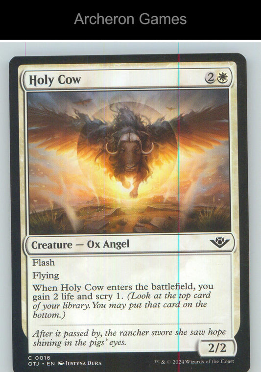 Holy Cow OTJ 16 C MTG Card NM/EX+