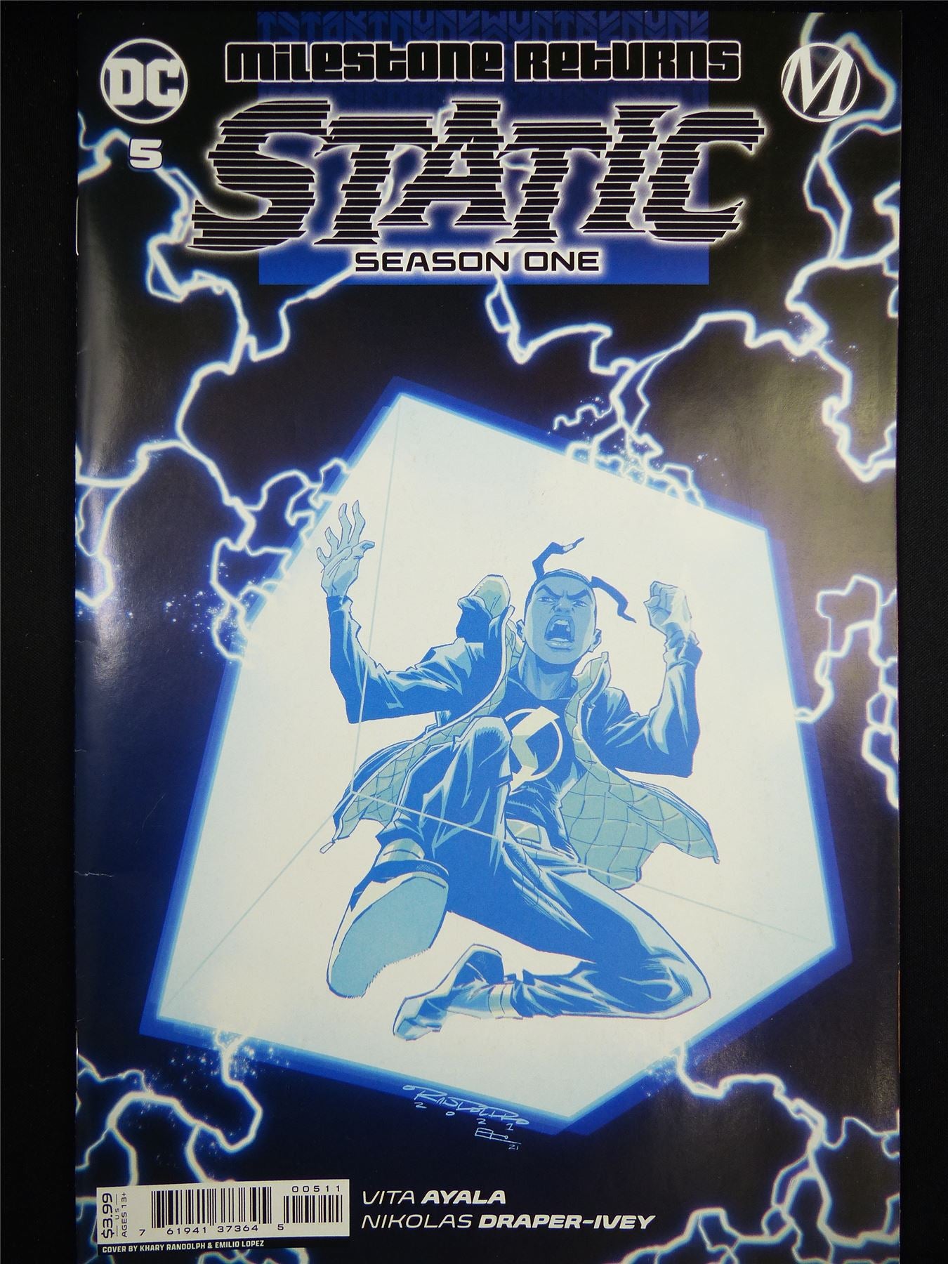 STATIC season one #5 - DC Comic #ID