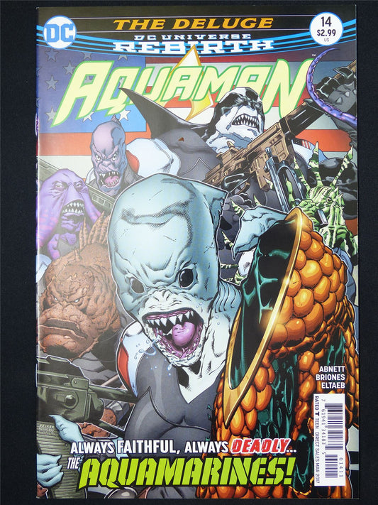 AQUAMAN #14 Rebirth - DC Comic #1G7