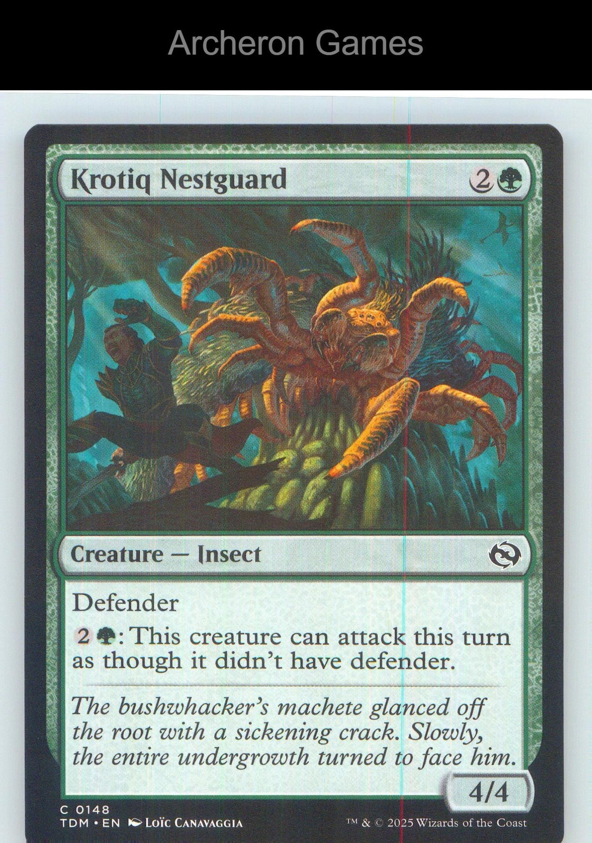 Krotiq Nestguard TDM 148 C MTG Card NM/EX+