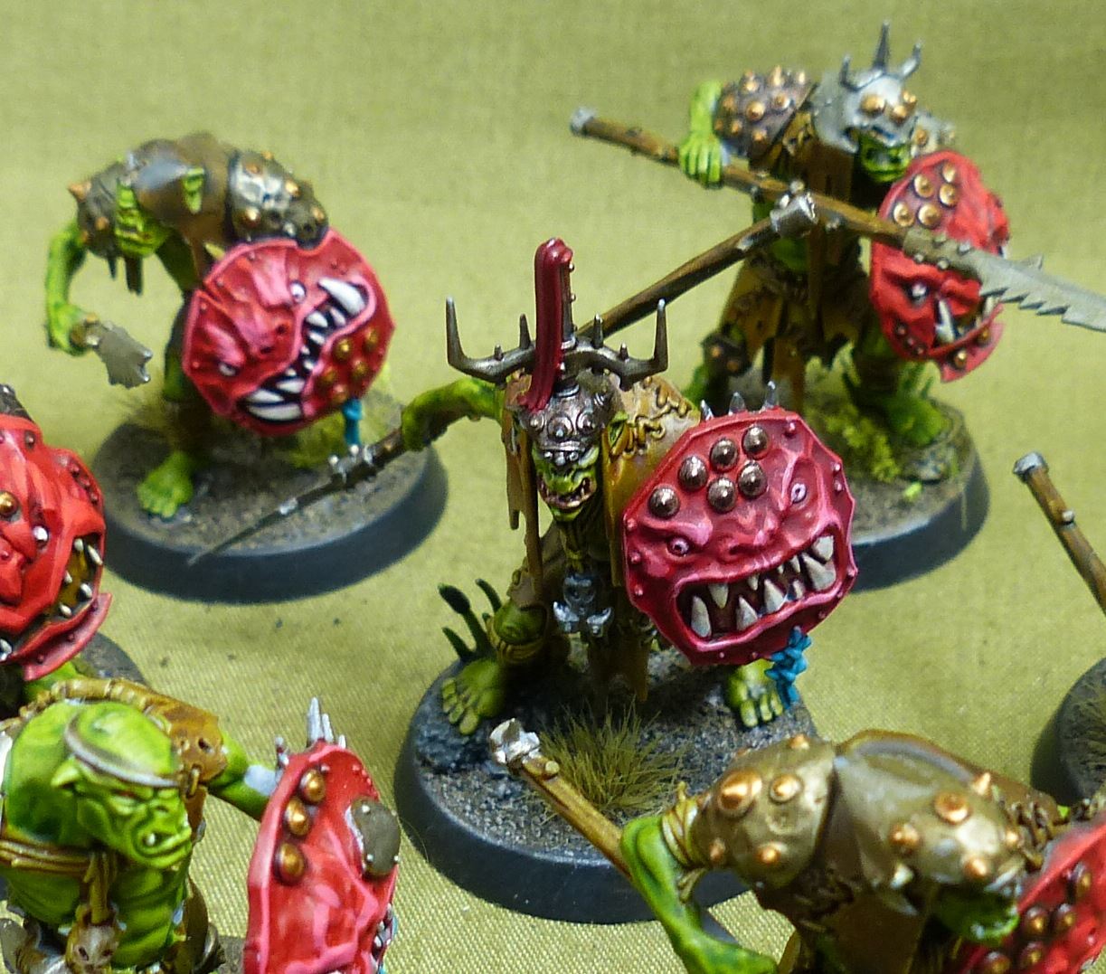 Gutrippaz painted - Orruk Warclans - Warhammer AoS #2P0