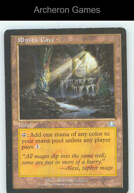 Rhystic Cave PCY 142 UC MTG Card NM/EX+