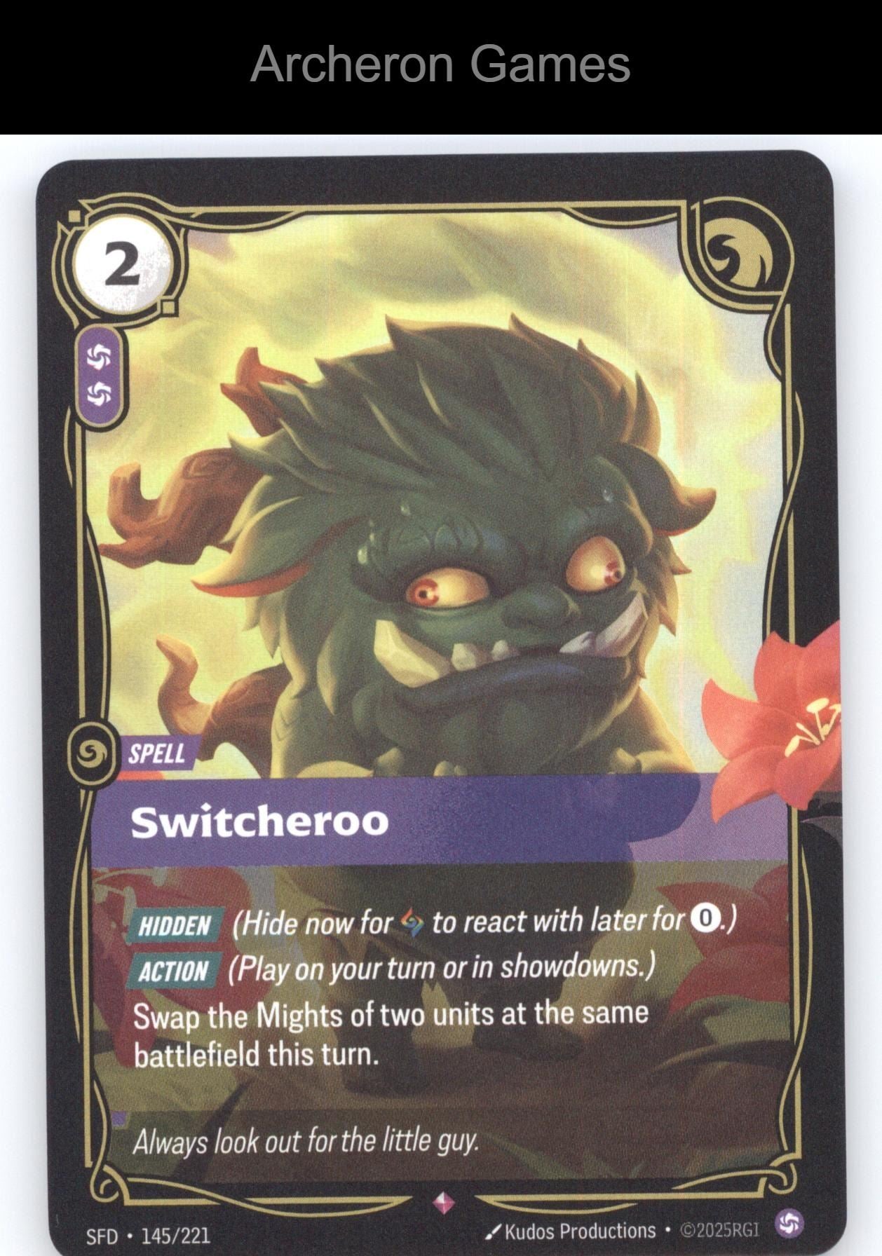 Switcheroo SFD 145/221 R  Card Spiritforged