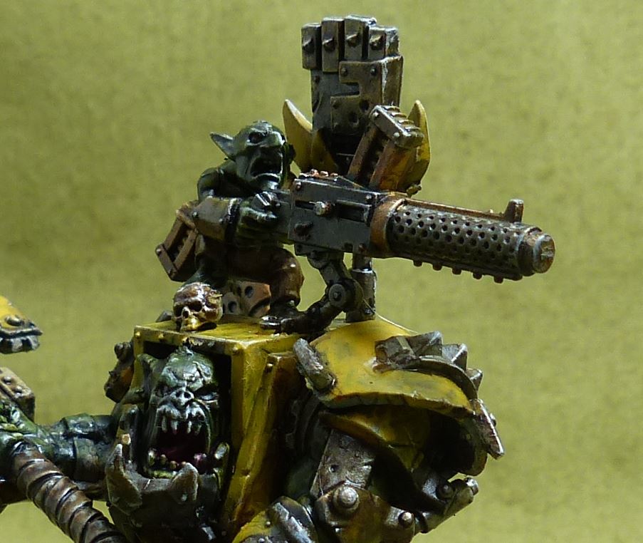 Warboss in Mega Armour painted - Orks - Warhammer 40K #1IQ