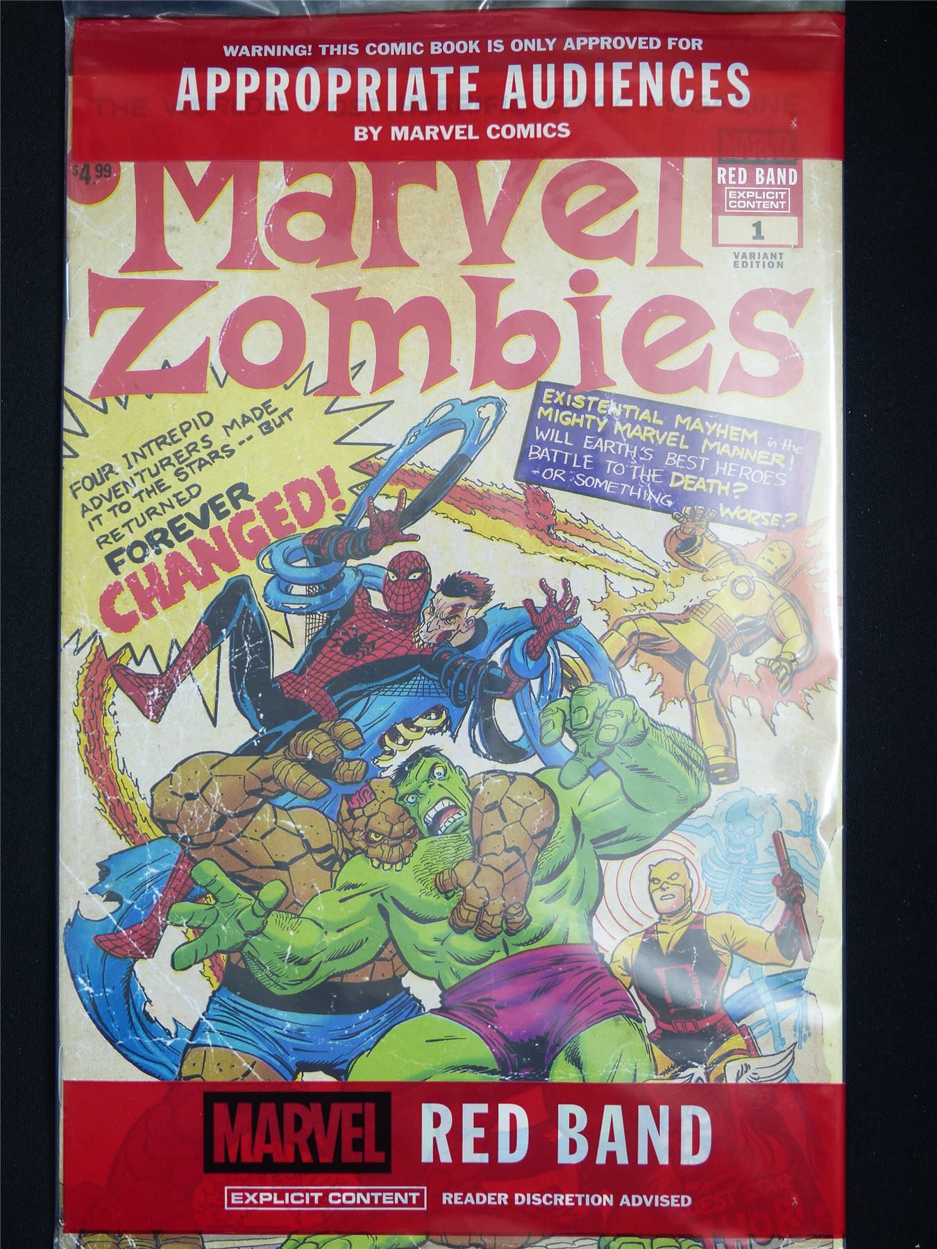 MARVEL Zombies #1 Red Band Variant Cvr E - Nov 2025 Marvel Comic #42Q