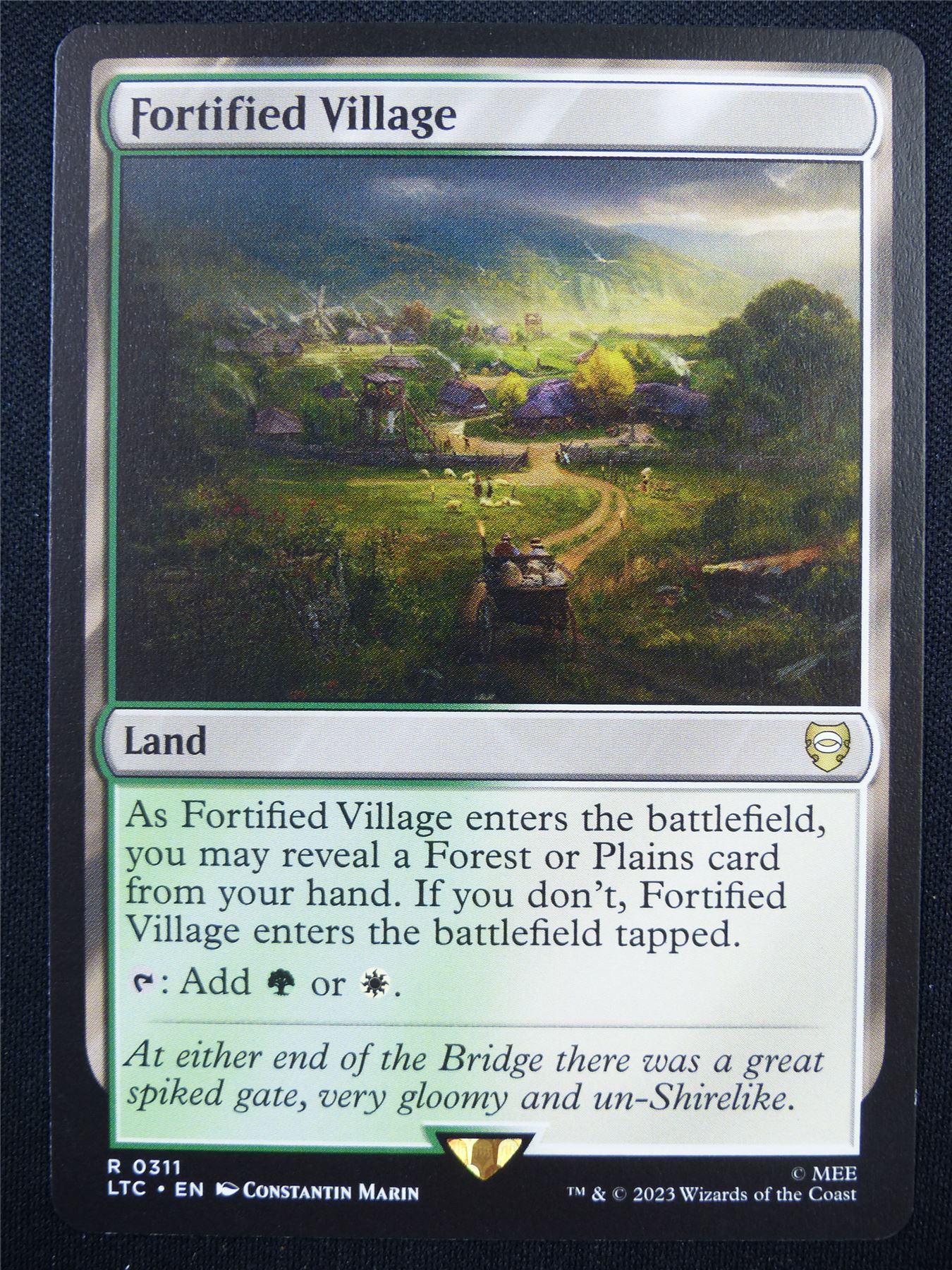 Fortified Village - LTC - Mtg Card #1DQ