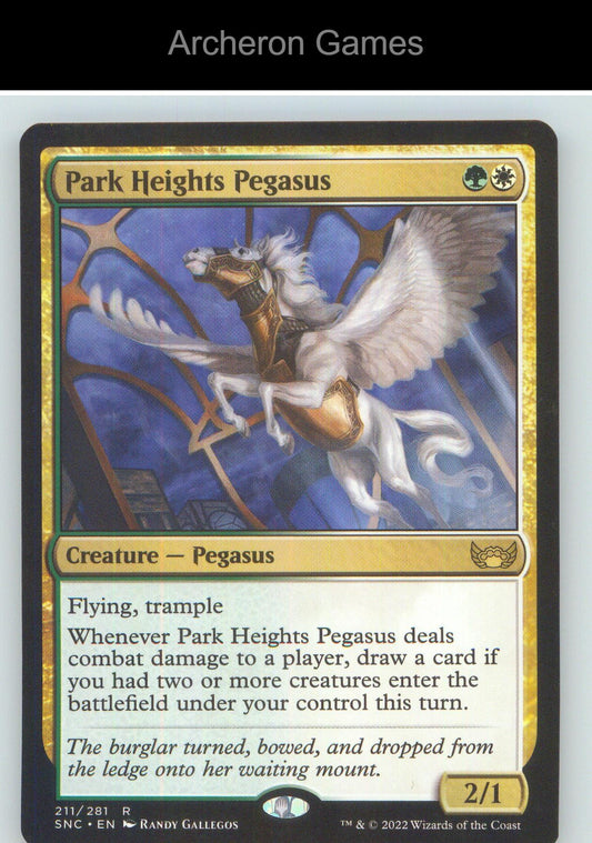Park Heights Pegasus SNC 211 R MTG Card NM/EX+