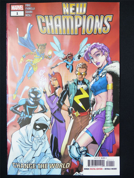 NEW Champions #1 - B&B Mar 2025 Marvel Comic #71A