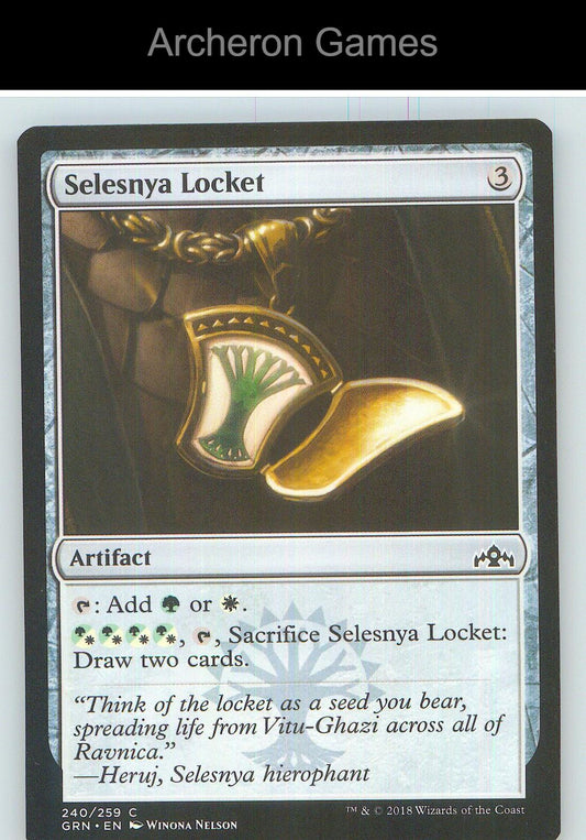 Selesnya Locket GRN 240 C MTG Card NM/EX+