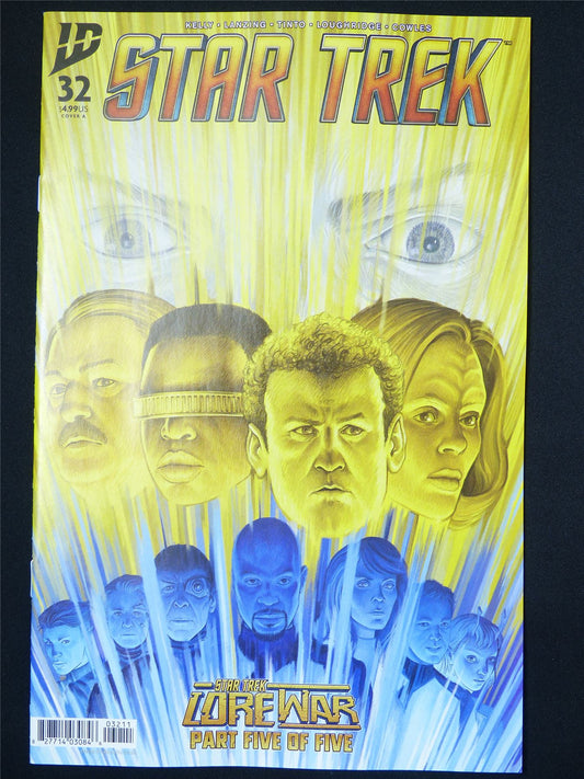 STAR Trek Lore War part five #32 - Jun 2025 ID Comic #YV