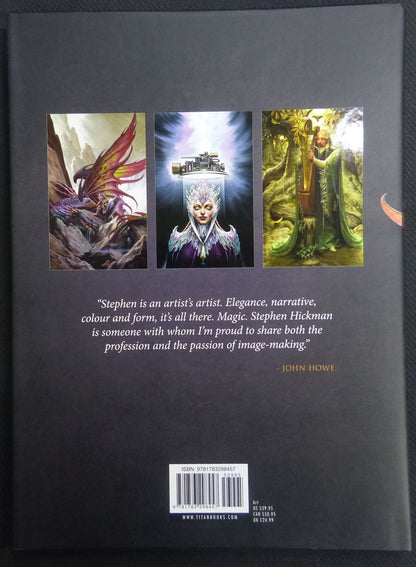 Empyrean The art of Stephen Hickman - Titan book #2UX