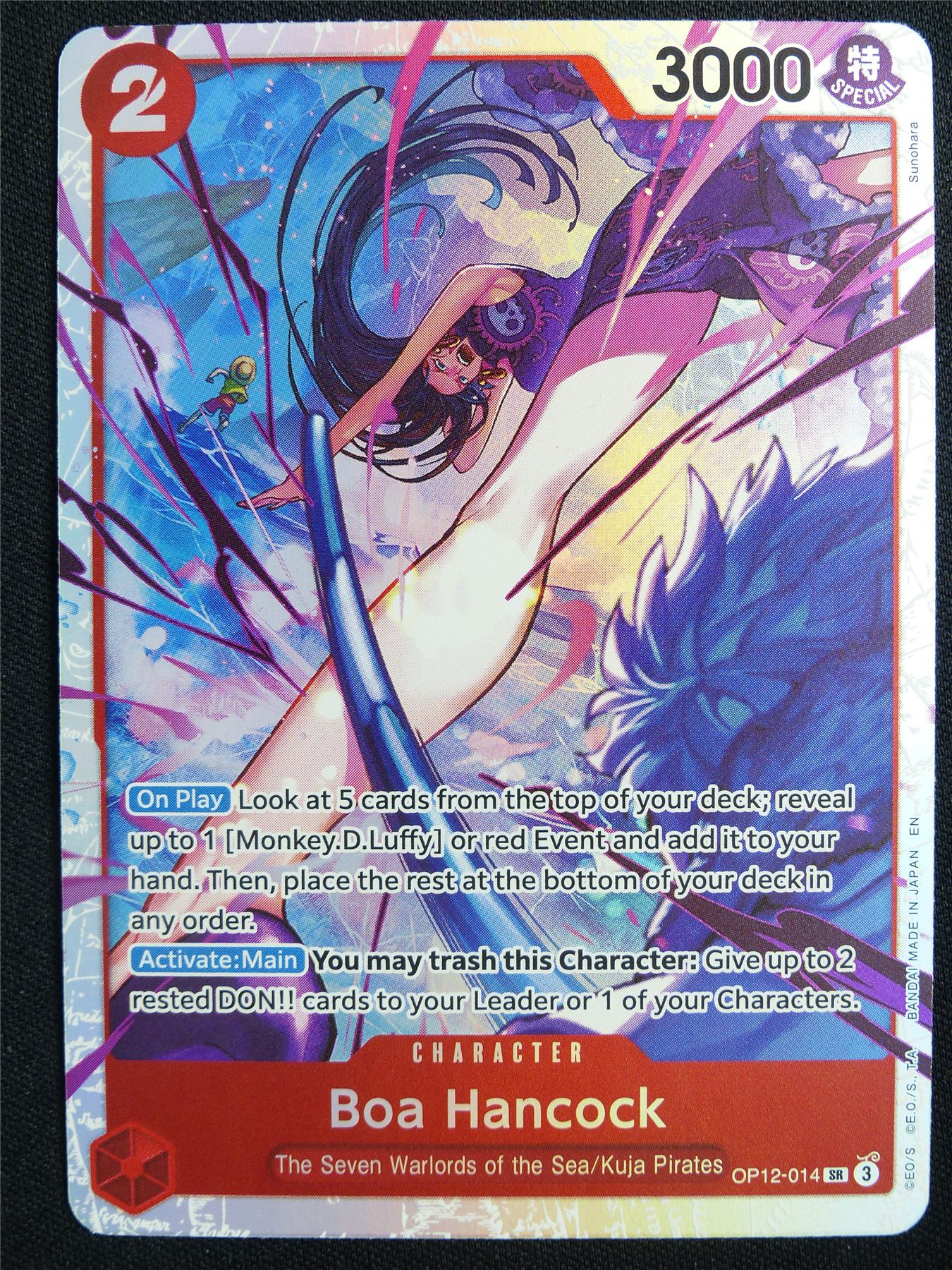 Boa Hancock OP12-014 SR Foil - One Piece Card #5PX