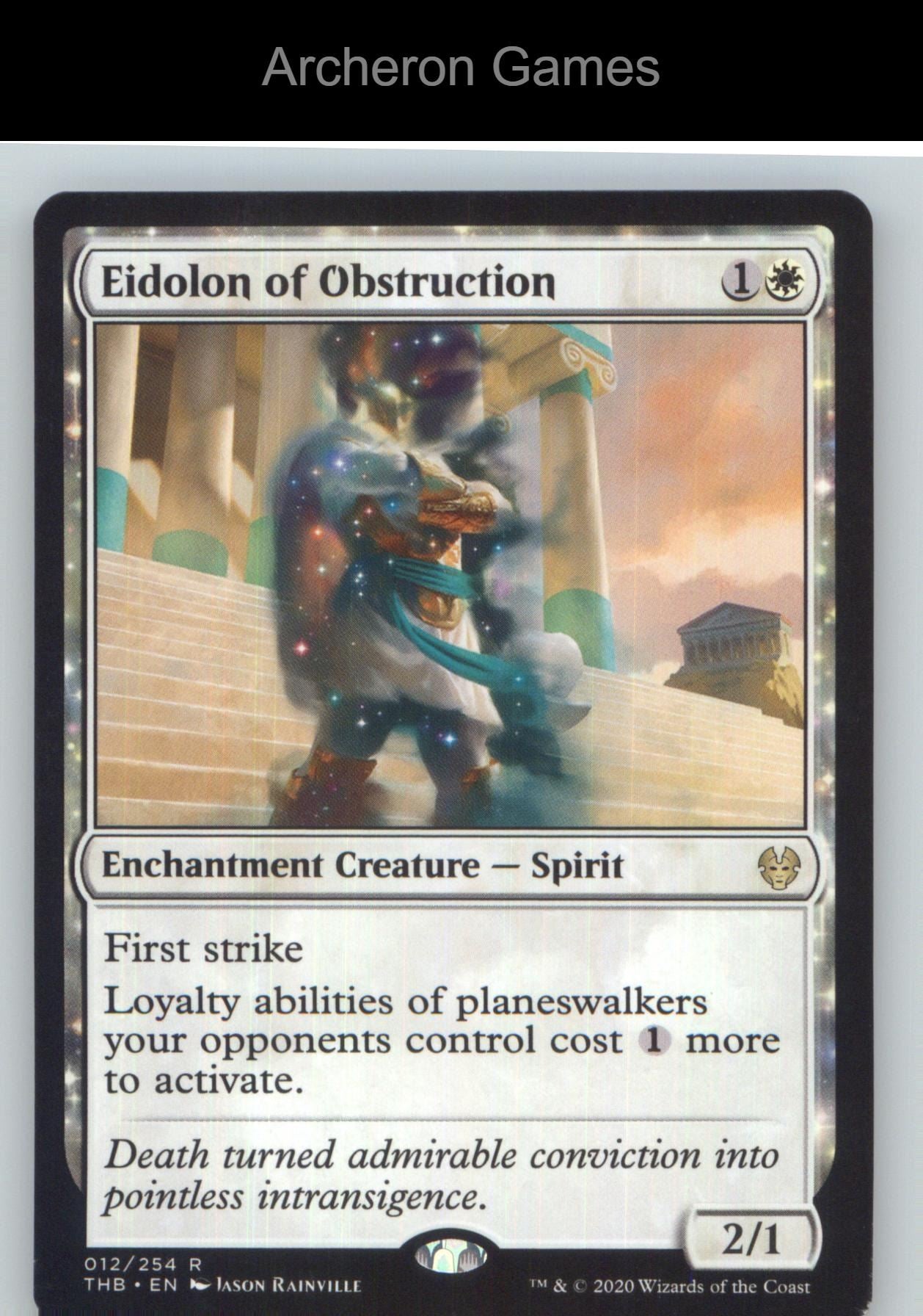 Eidolon of Obstruction THB 12 R MTG Card NM/EX+