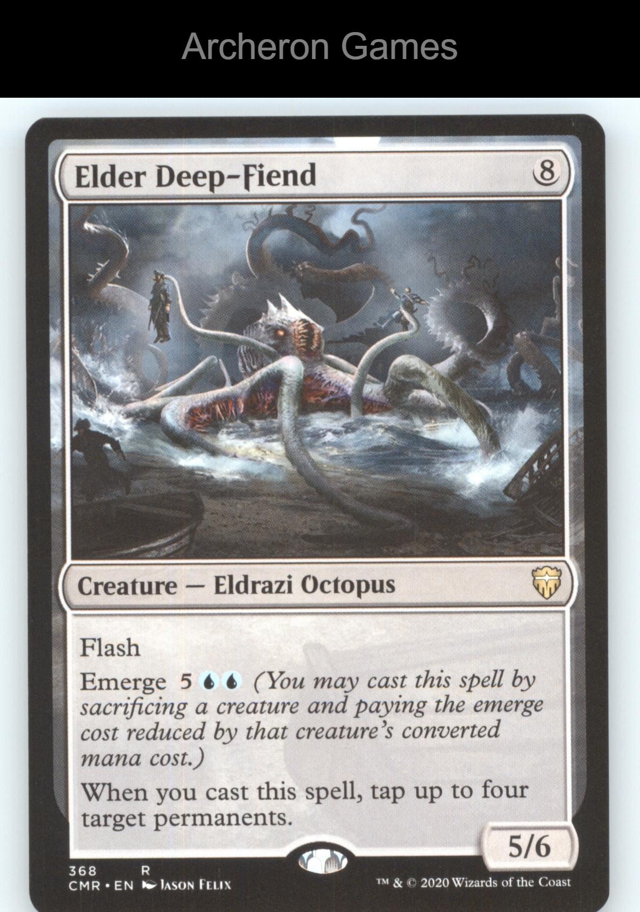 Elder Deep-Fiend 368 R MTG Card Commander Legends