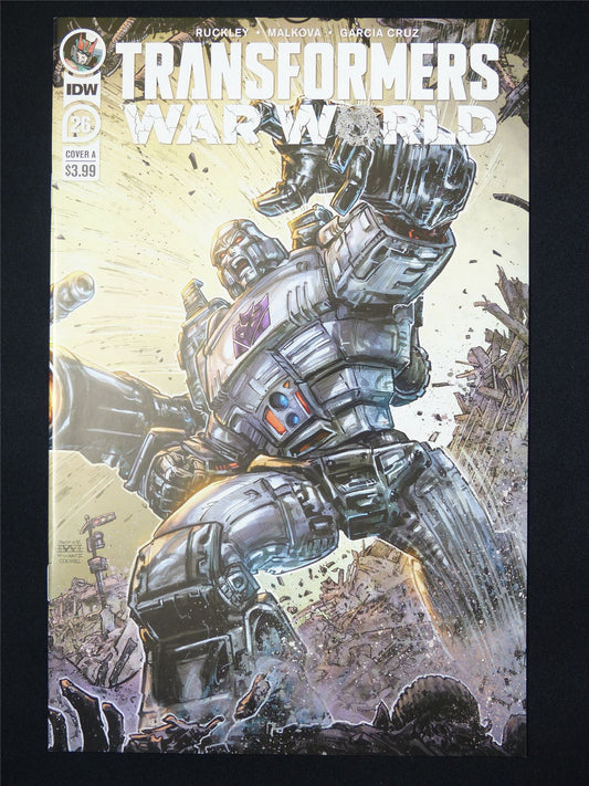 TRANSFORMERS #26 War Worlds - IDW Comic #381