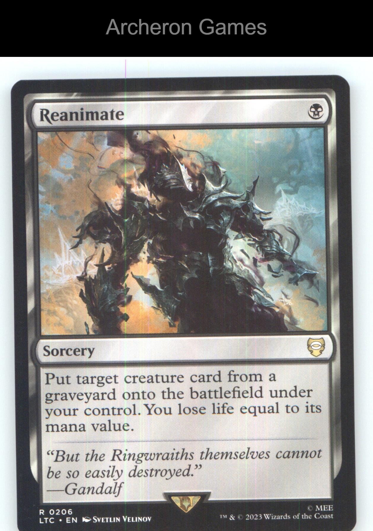 Reanimate LTC 206 R MTG Card NM/EX+
