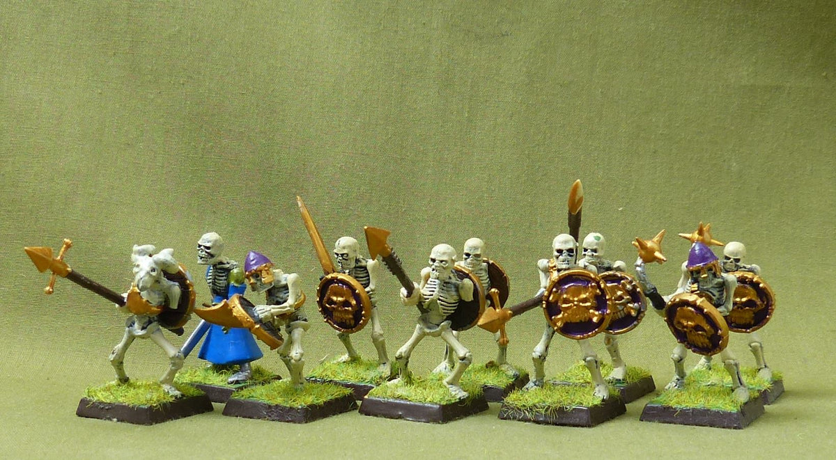 Classic Skeletons painted - Undead - Warhamer Fantasy #4VW