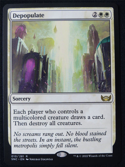 Depopulate - SNC - Mtg Card #1M4