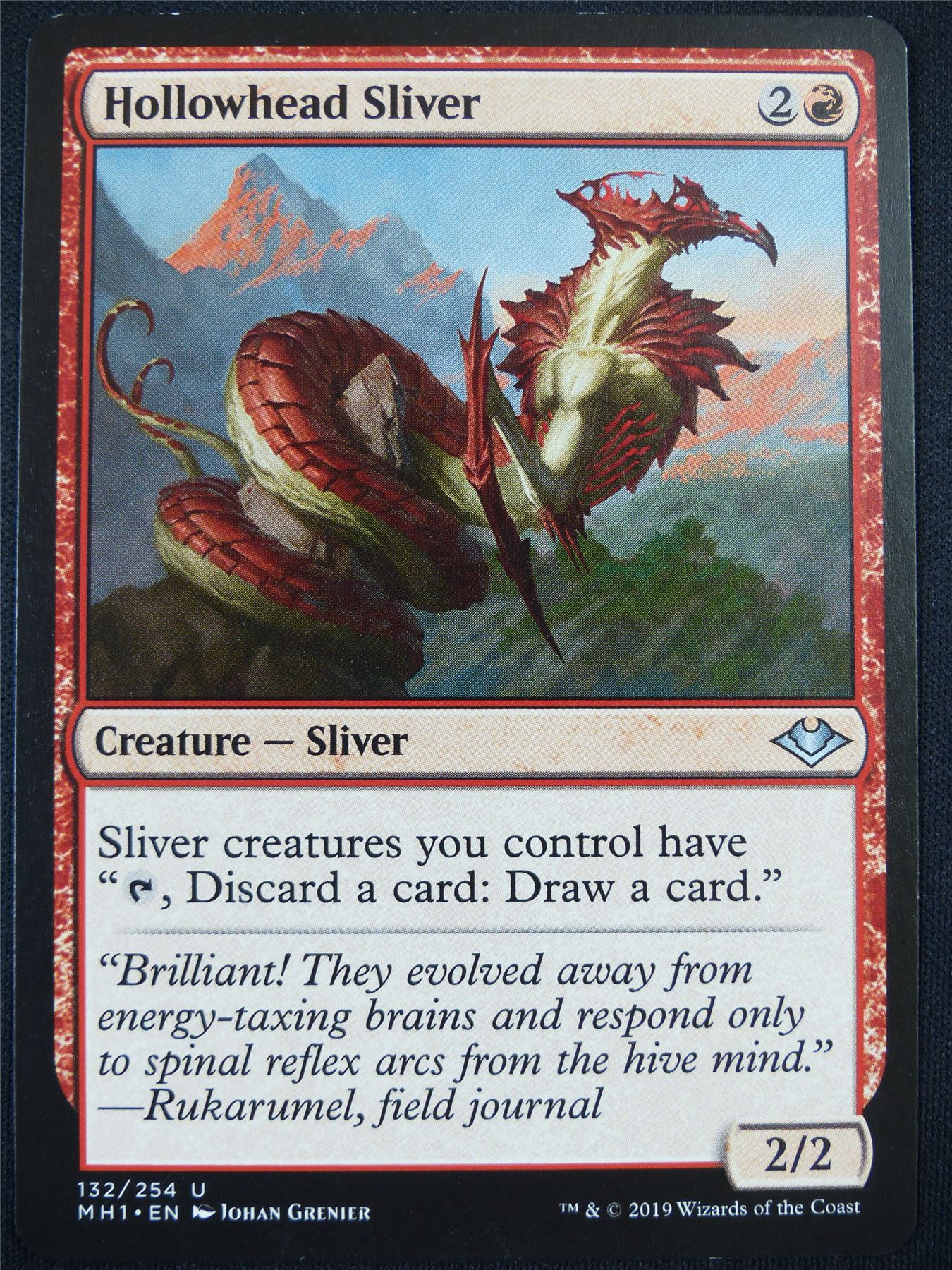 Hollowhead Sliver - MH1 - Mtg Card #57D