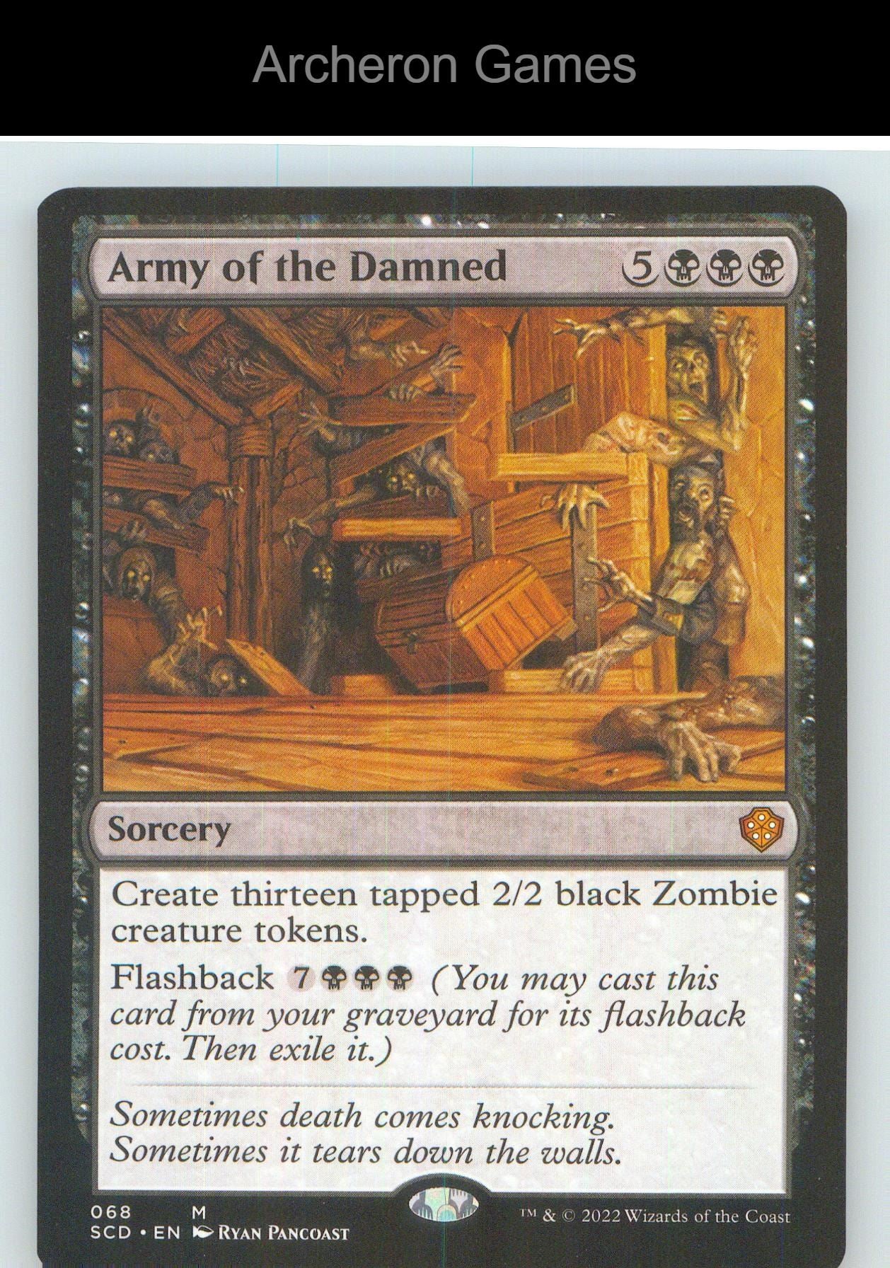 Army of the Damned SCD 68 Mythic MTG Card NM/EX+