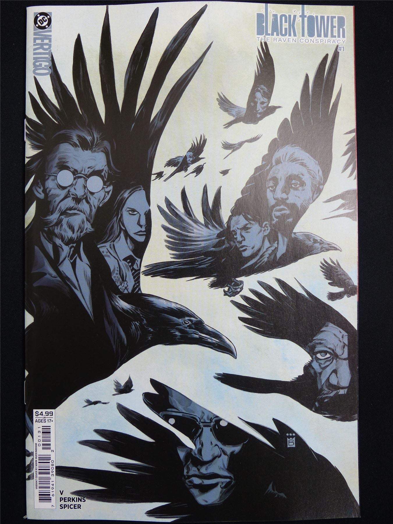 BLACK Tower: The Raven Conspiracy #1 Cvr C - Oct 2026 DC Vertigo Comic #3QR
