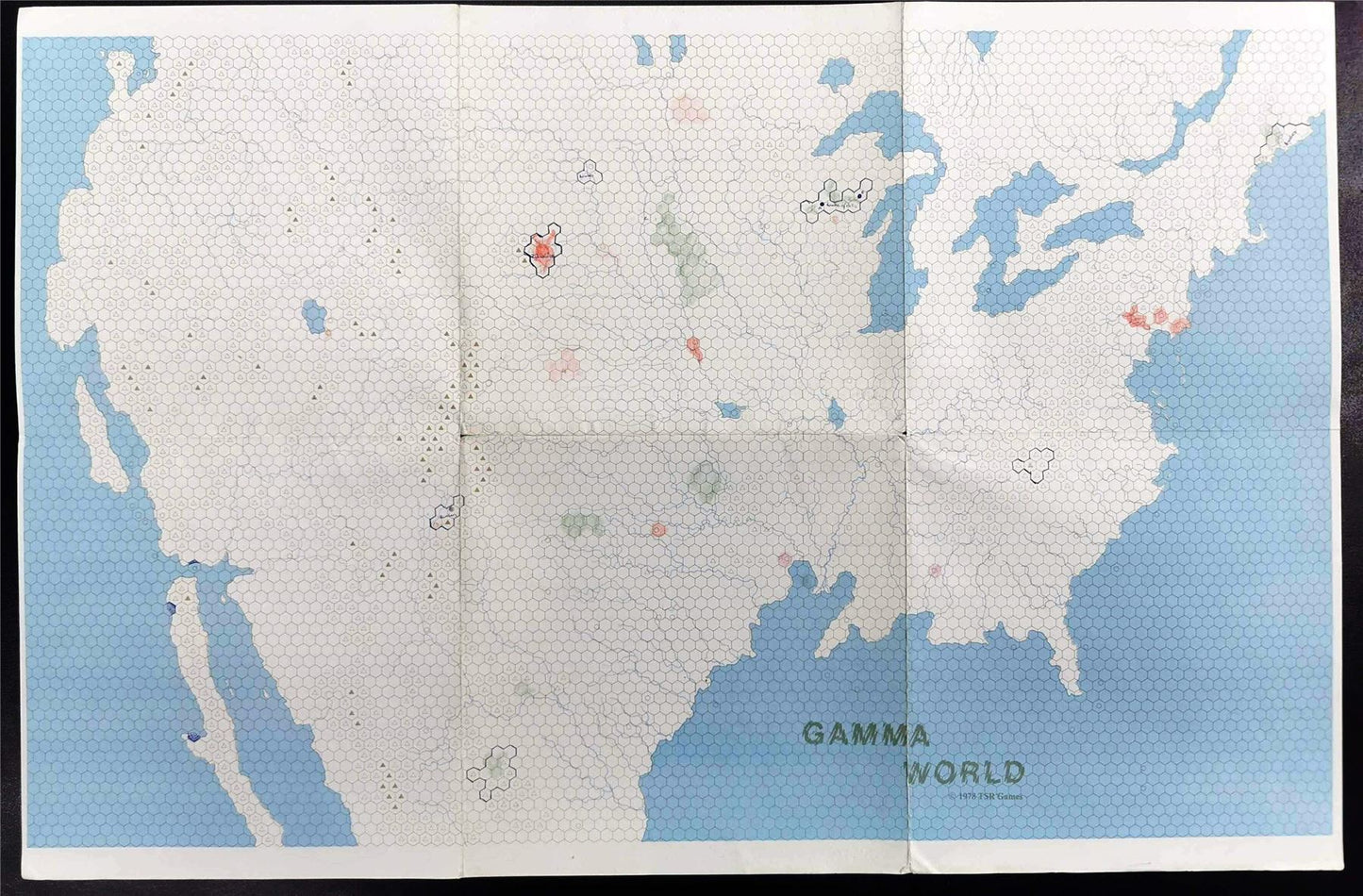 TSR Gamma World 1st Edition - Science Fantasy Game #5Y