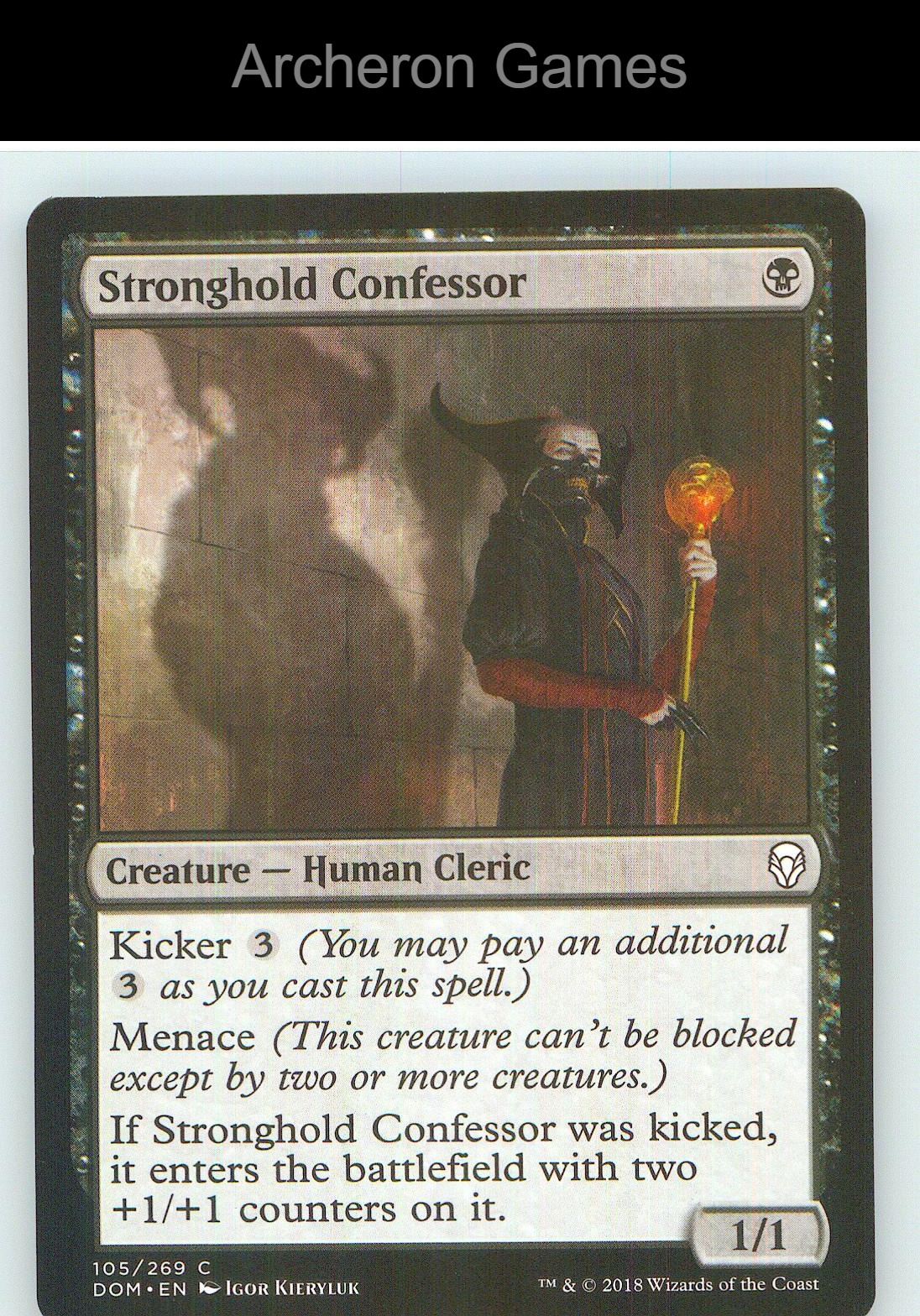 Stronghold Confessor DOM 105 C MTG Card NM/EX+