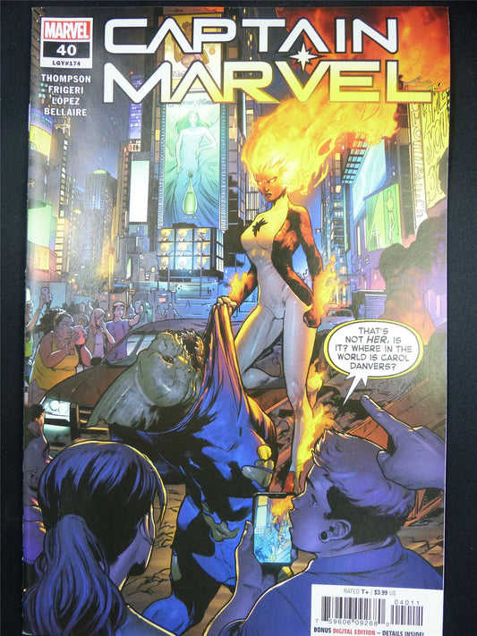 CAPTAIN Marvel #40 - Marvel Comic #503