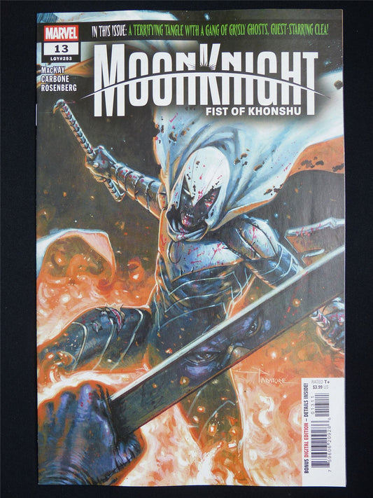 MOON Knight: Fist of Konshu #13 - Dec 2025 Marvel Comic #5DN
