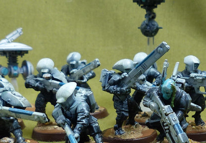 Fire Warriors Strike Team painted - Tau Empire - Warhammer 40K #2YY