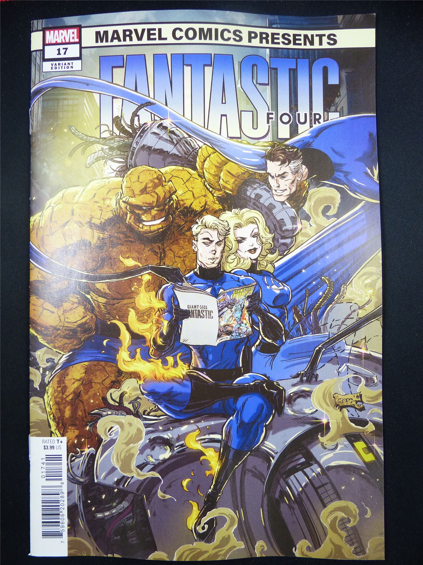 FANTASTIC Four #17 Variant - Apr 2024 Marvel Comic #31N