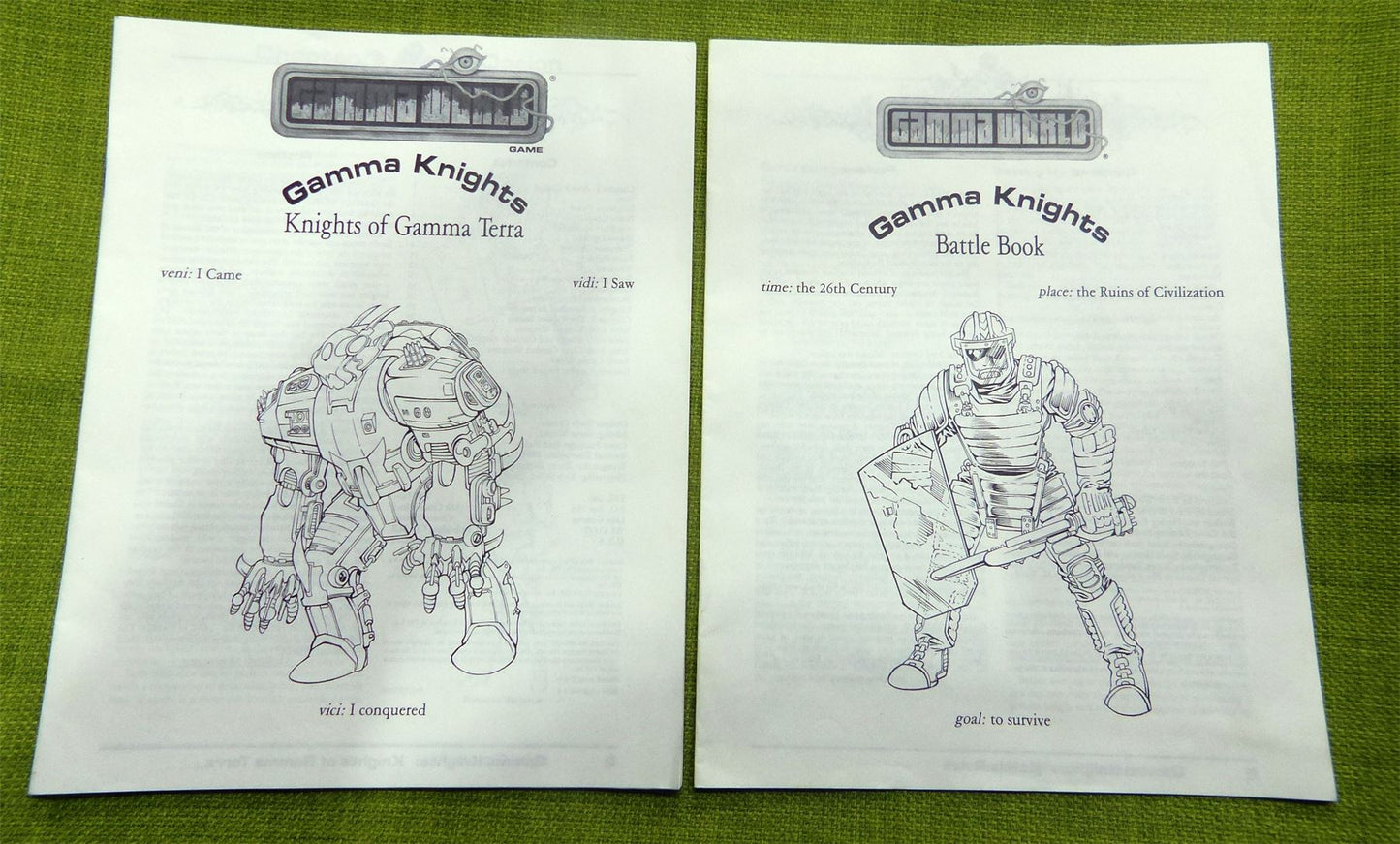 Gamma World - Gamma Knights Box Set #6D