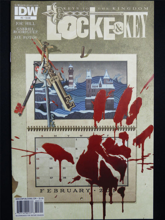 LOCKE & Key: Keys to the Kingdom #3 - IDW Comic #3IC