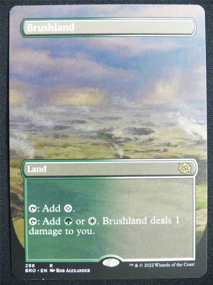 Brushland Borderless - BRO - Mtg Card #240