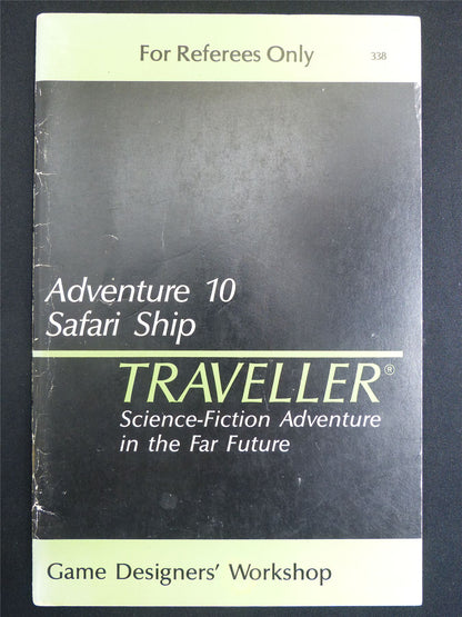 Traveller: Adventure 10 Safari Ship  - Roleplaying Booklet #2TC