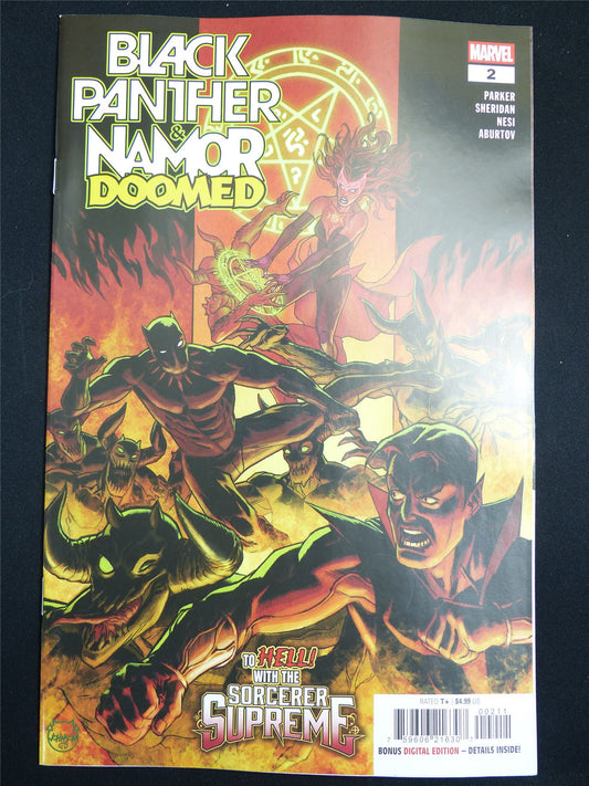 BLACK Panther & Namor Doomed #2 Cvr A - Dec 2026 Marvel Comic #52V
