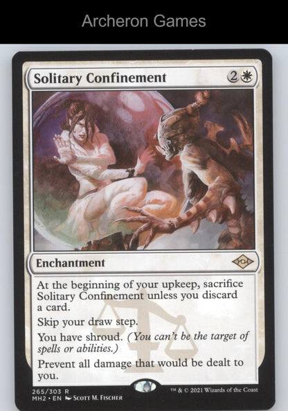 Solitary Confinement 265 R MTG Card Modern Horizons 2