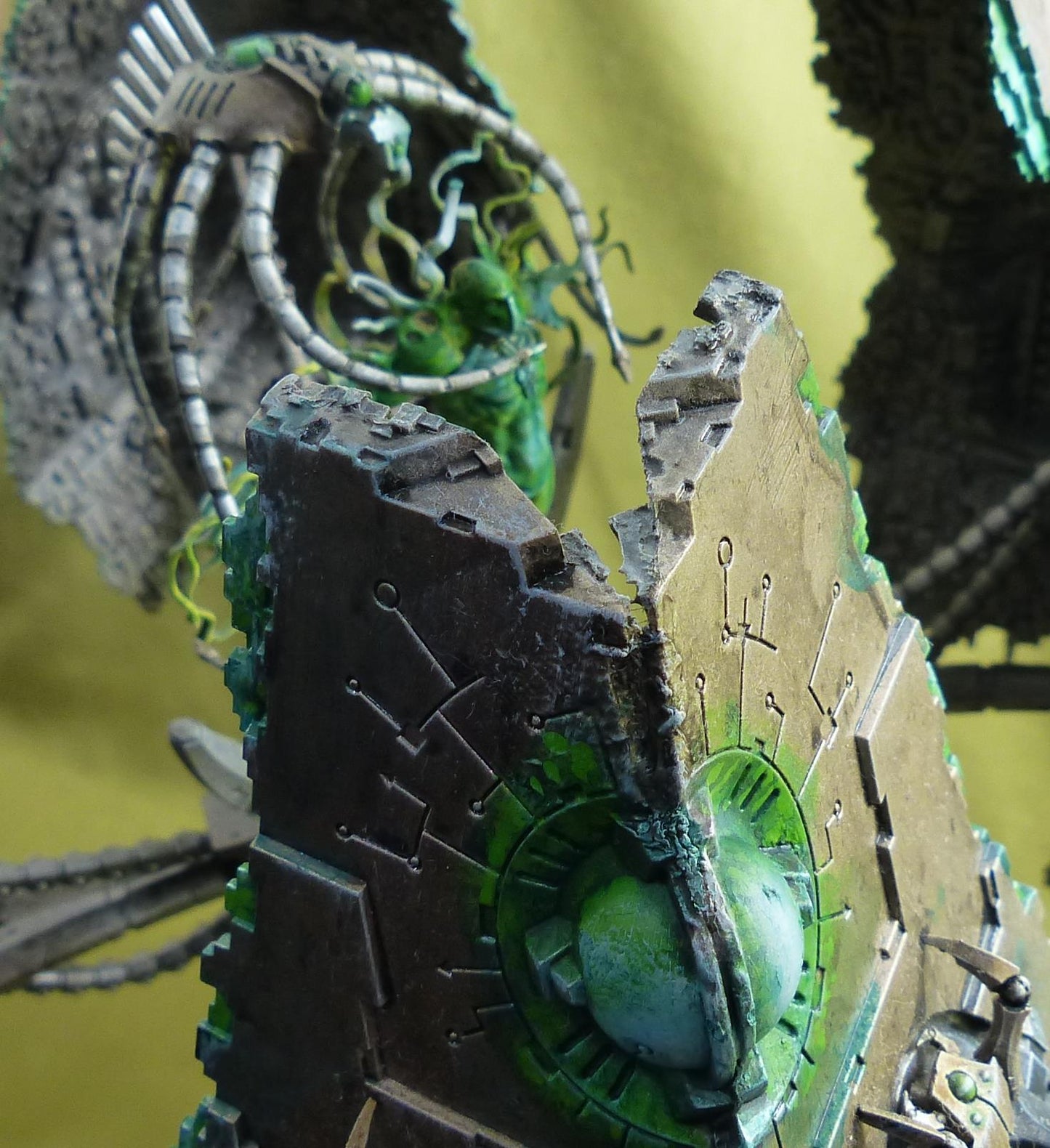 Tesseract Vault painted - Necrons - Warhammer 40K #1PR