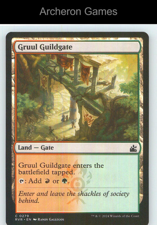 Gruul Guildgate RVR 279 C MTG Card NM/EX+