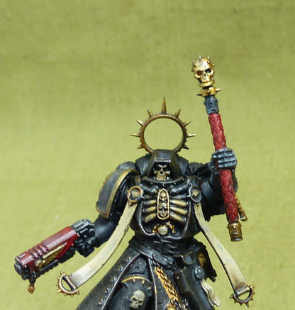 Chaplain painted - Space Marines - Warhammer 40K #1QJ