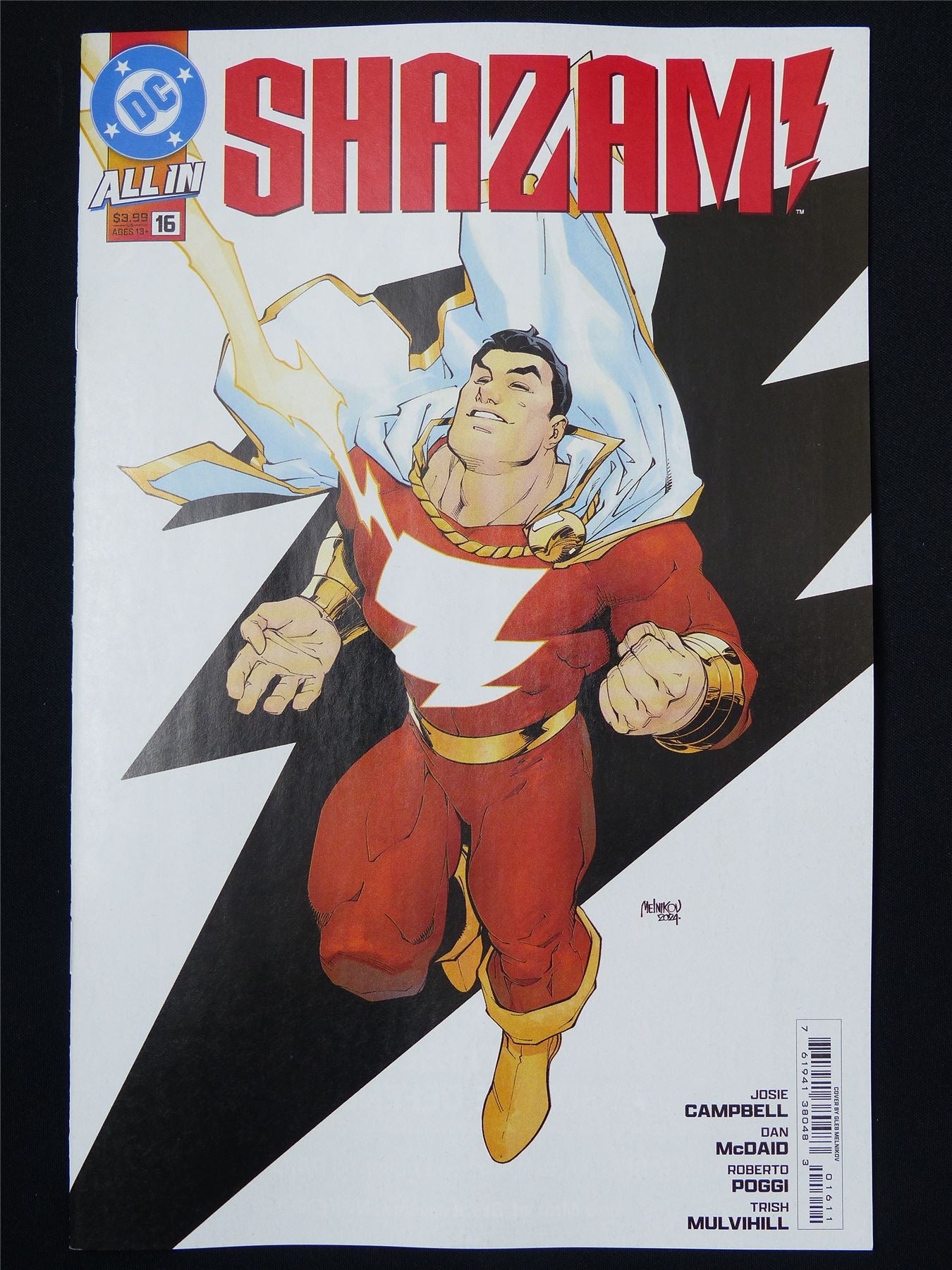 SHAZAM! #16 - Nov 2024 DC Comics #2C0