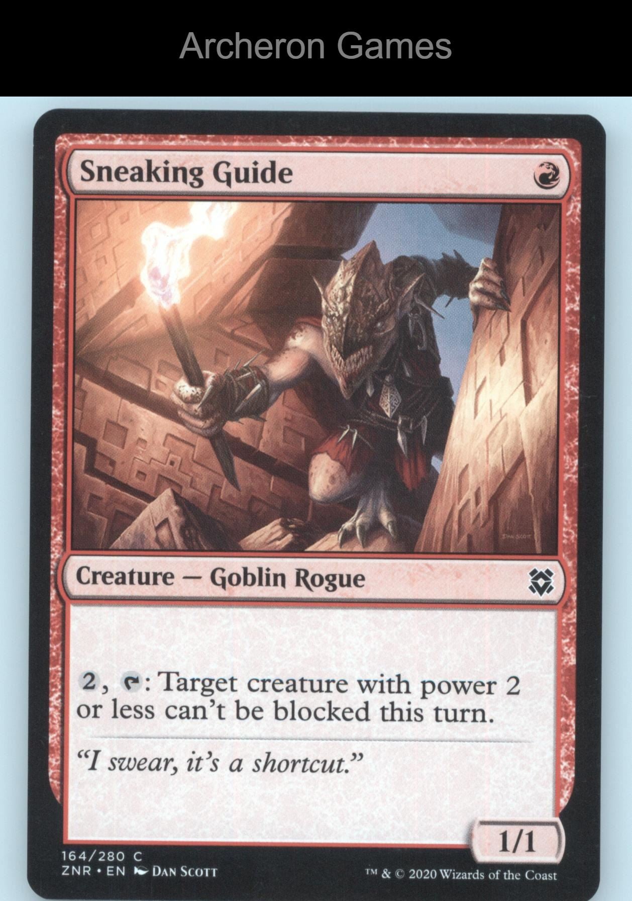 Sneaking Guide 164 C MTG Card Zendikar Rising