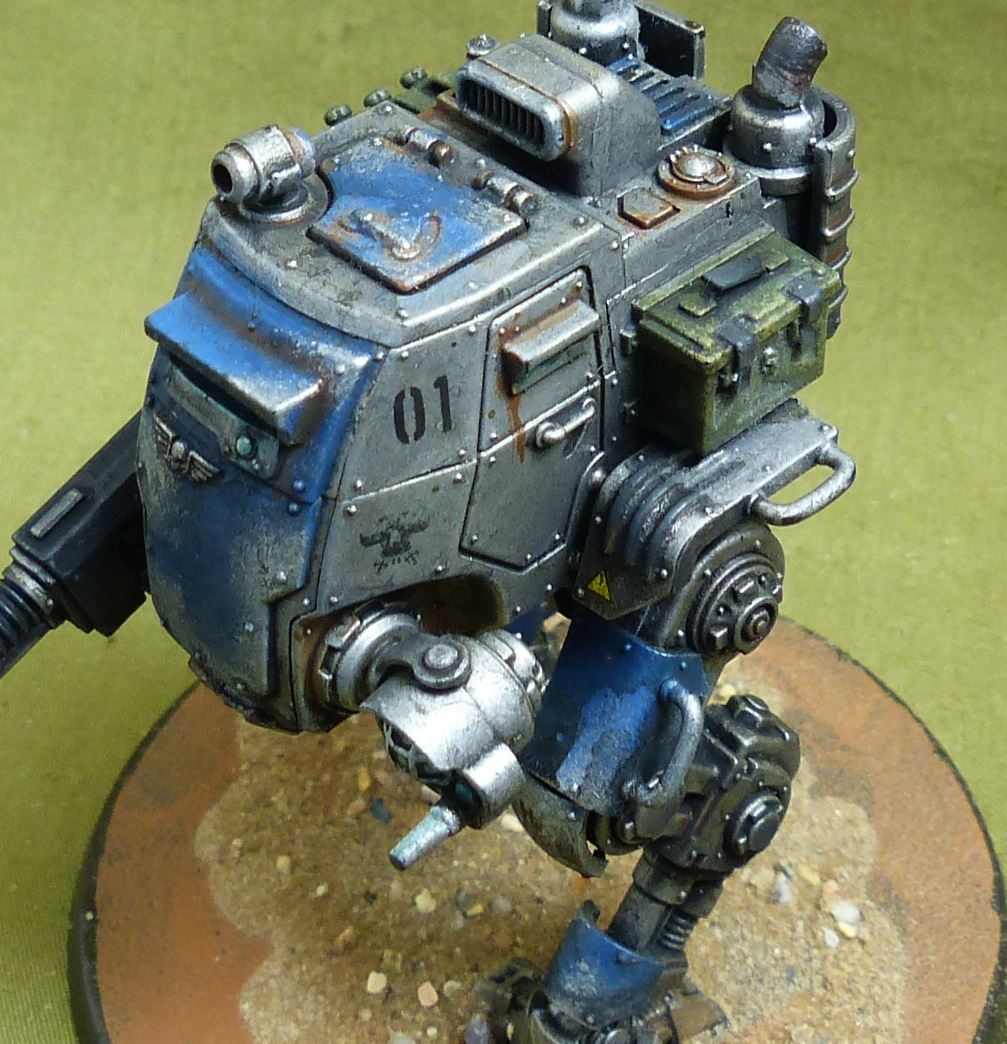 Armoured Sentinel painted - Space Marines - Warhammer 40K #5BM
