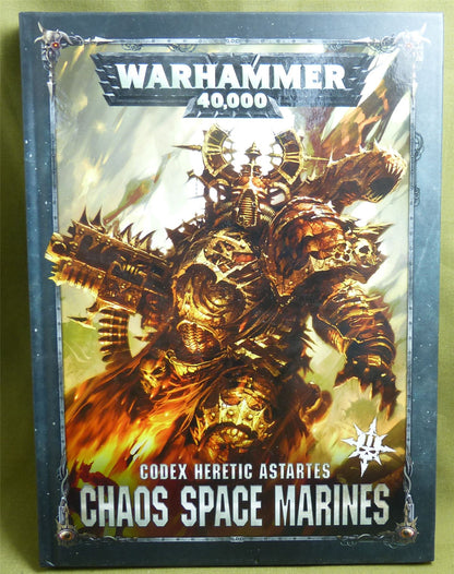 Chaos Space Marines: Codex Heretic Astartes Hardback - Warhammer 40K #1RE