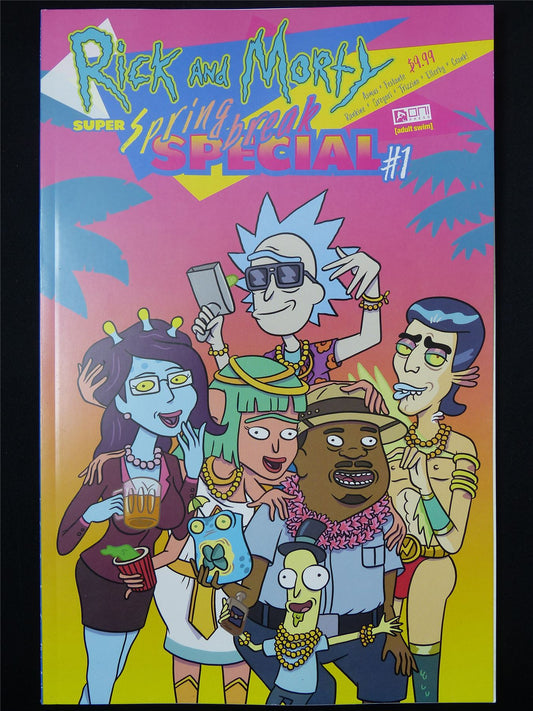 RICK and Morty super Springbreak Special #1 - Oni Press Comic #1X6