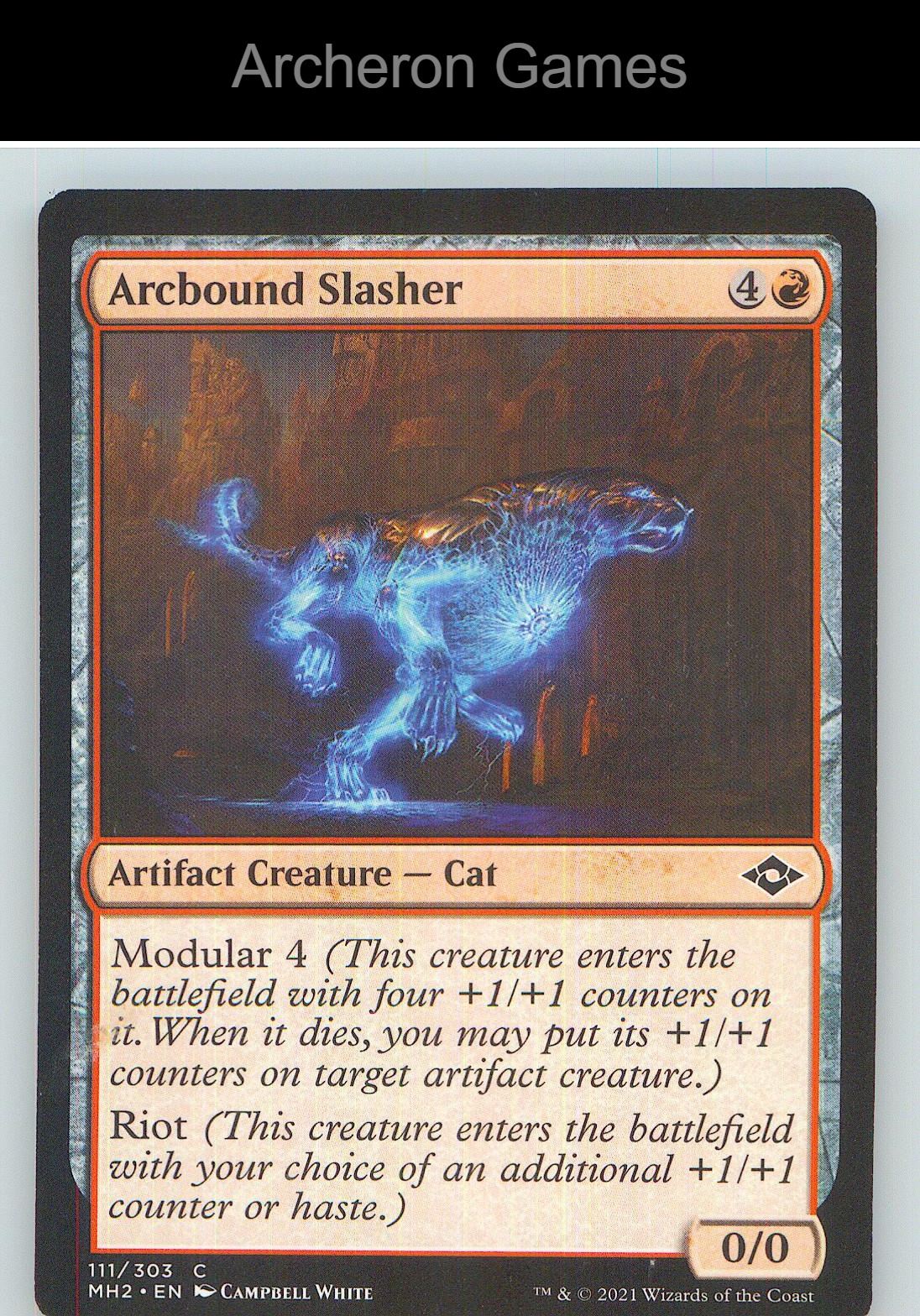 Arcbound Slasher MH2 111 C MTG Card NM/EX+
